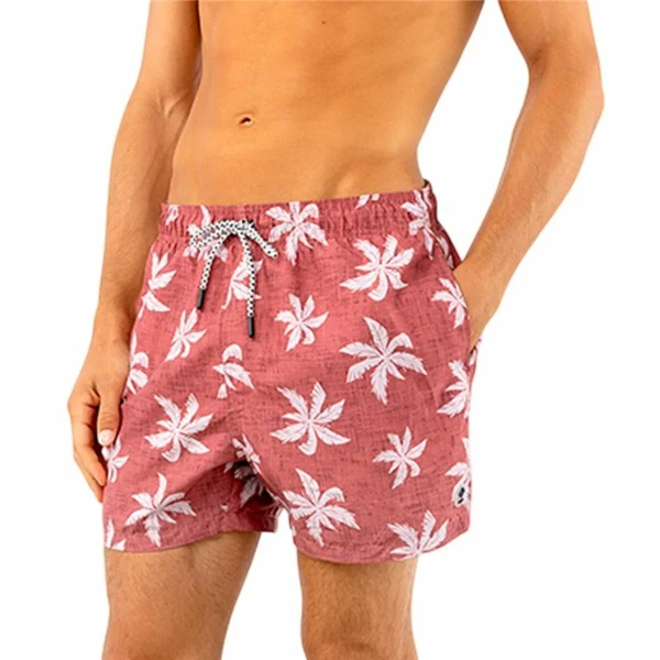 Bañador Niño Alphaventure Pekota Rojo Rojo Carmesí