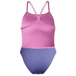 Bañador Mujer Speedo Digital Vback Multicolor Rosa