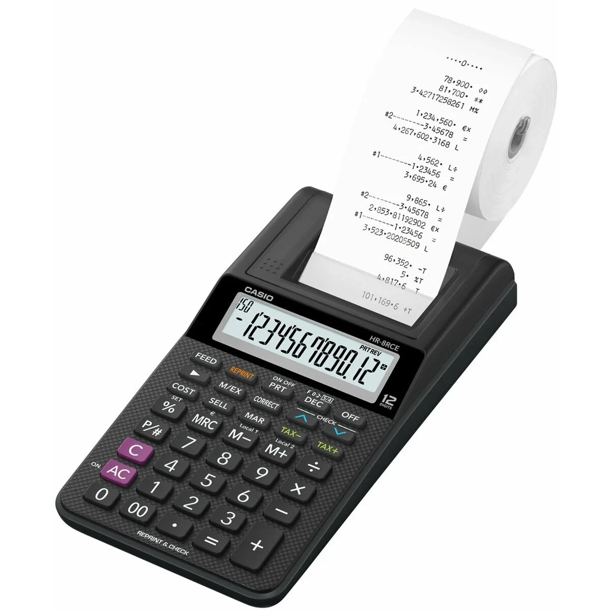 Calculadora impresora Casio