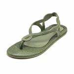 Chanclas para Mujer Brasileras Antalya Military Amarillo