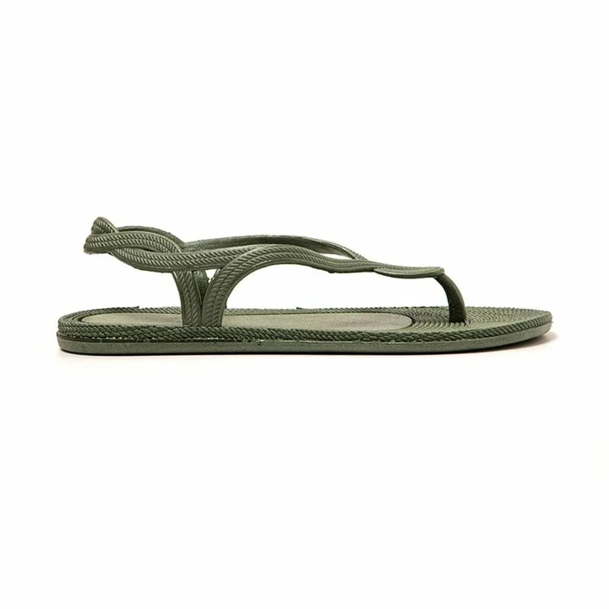 Chanclas para Mujer Brasileras Antalya Military Amarillo