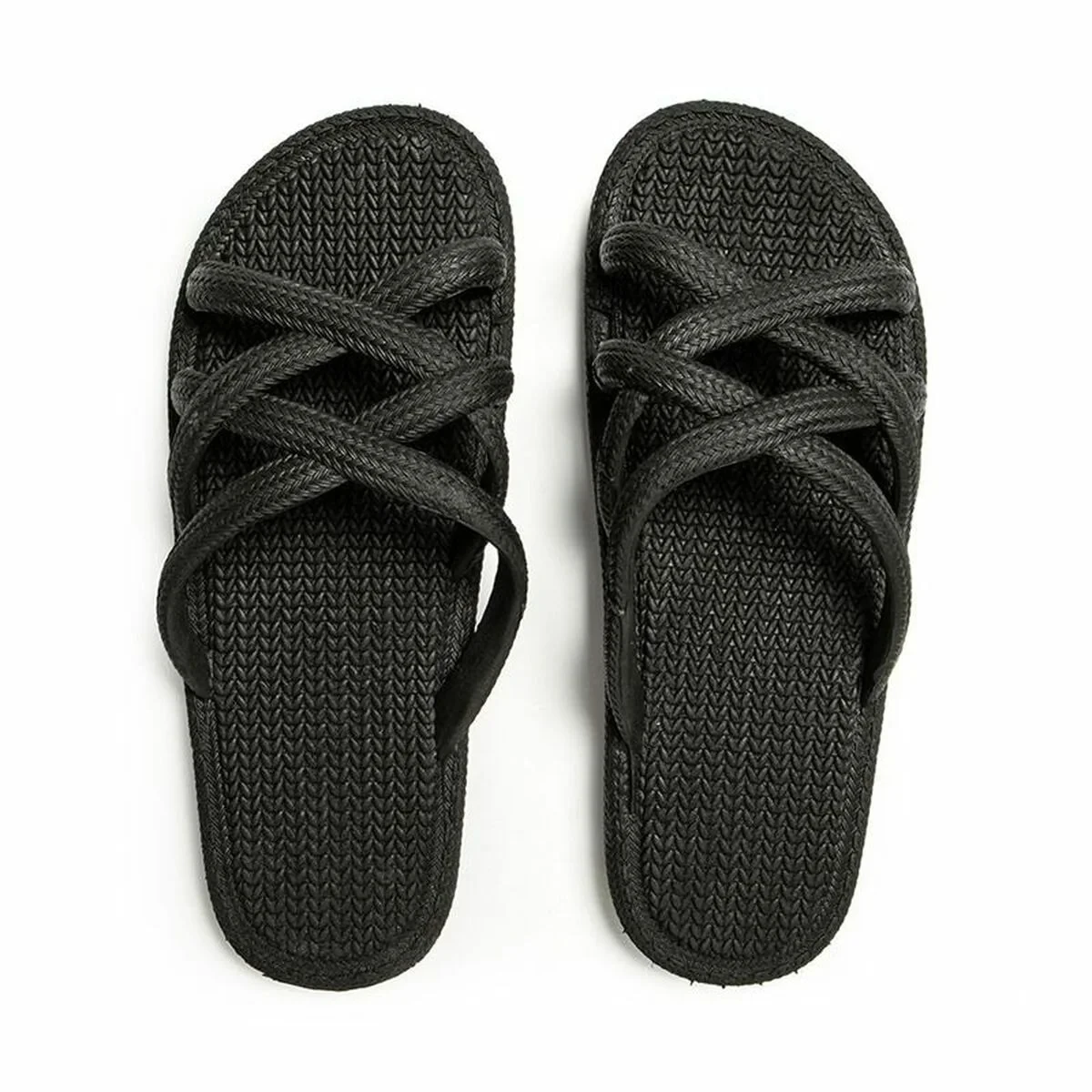 Chanclas para Mujer Brasileras Mersin Negro