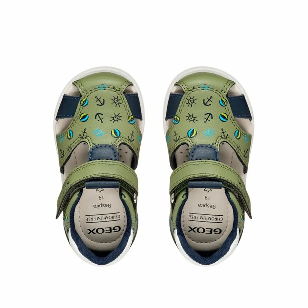 Chanclas para Niños Geox Multy Oliva