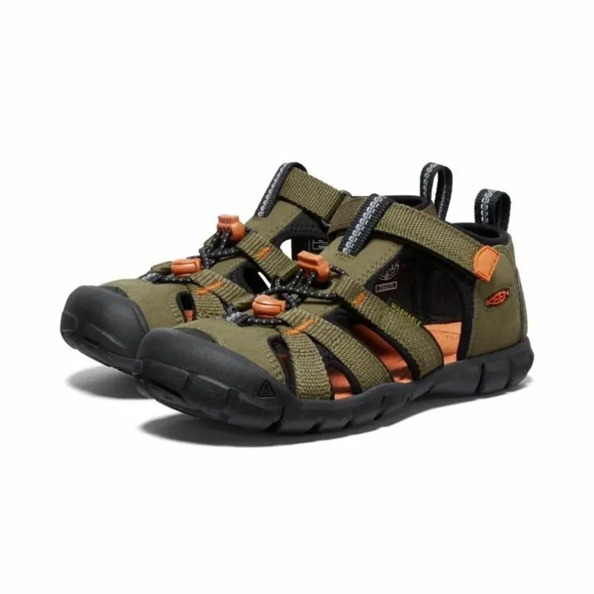 Chanclas para Niños Keen Seacamp II Cnx Oliva