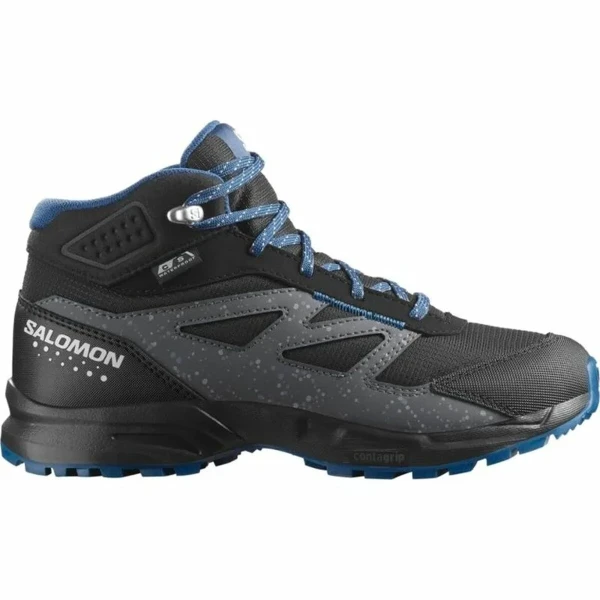 Zapatillas Deportivas Infantiles Salomon Outway Mid Cswp Negro