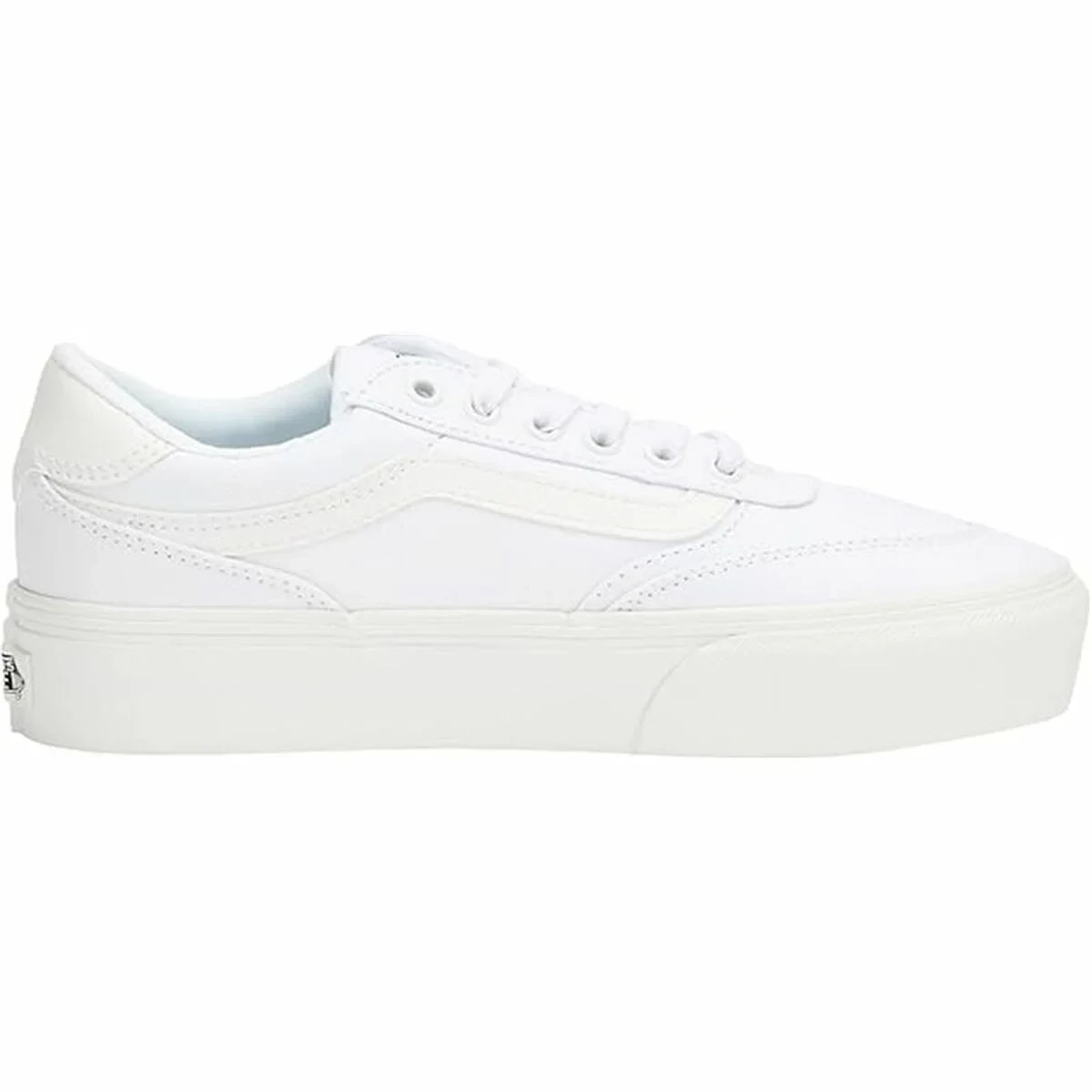 Zapatillas Deportivas Mujer Vans Brooklyn Ls Platform Cnvs Blanco