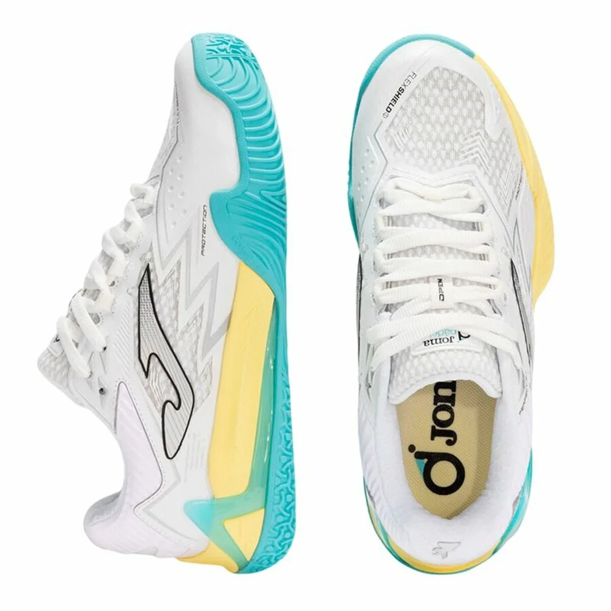 Zapatillas de Padel para Adultos Joma Sport Open Lady 2502 Azul claro