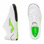 Zapatillas de Fútbol Sala para Adultos Joma Sport Top Flex Plus Men 2502 Blanco