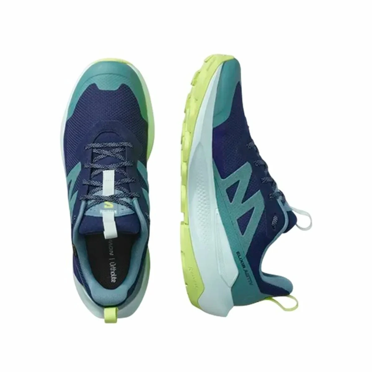 Zapatillas de Hombre para Caminar Salomon Elixir Activ Gtx Azul