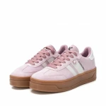 Zapatillas Deportivas Mujer XTI XTI Antelina Nude Rosa claro