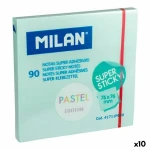 Notas Adhesivas Milan Azul Pastel 76 x 76 mm (10 Unidades)