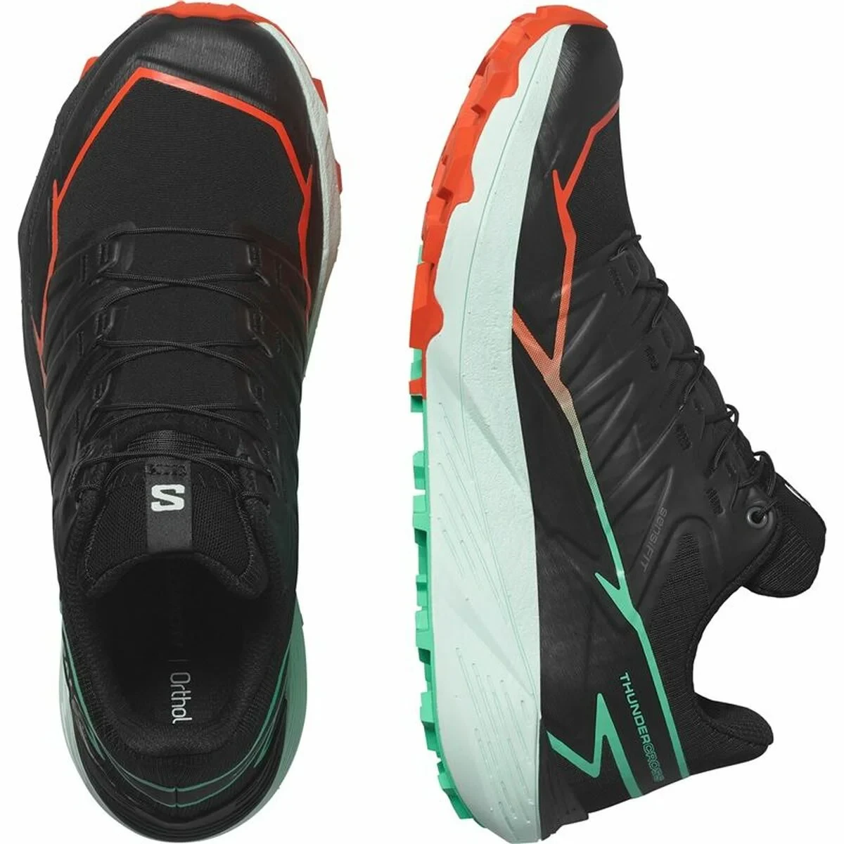 Zapatillas de Running para Adultos Salomon Thundercross Negro