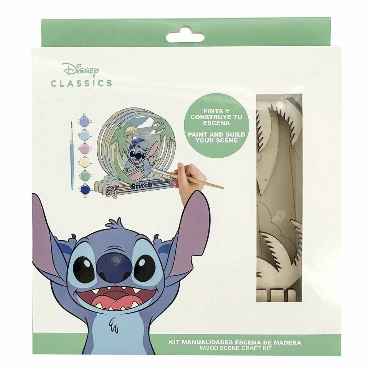 Set de Manualidades Stitch Madera