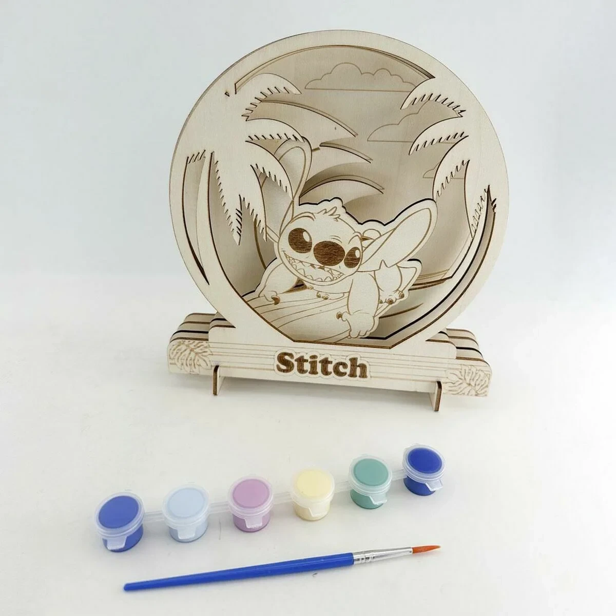 Set de Manualidades Stitch Madera