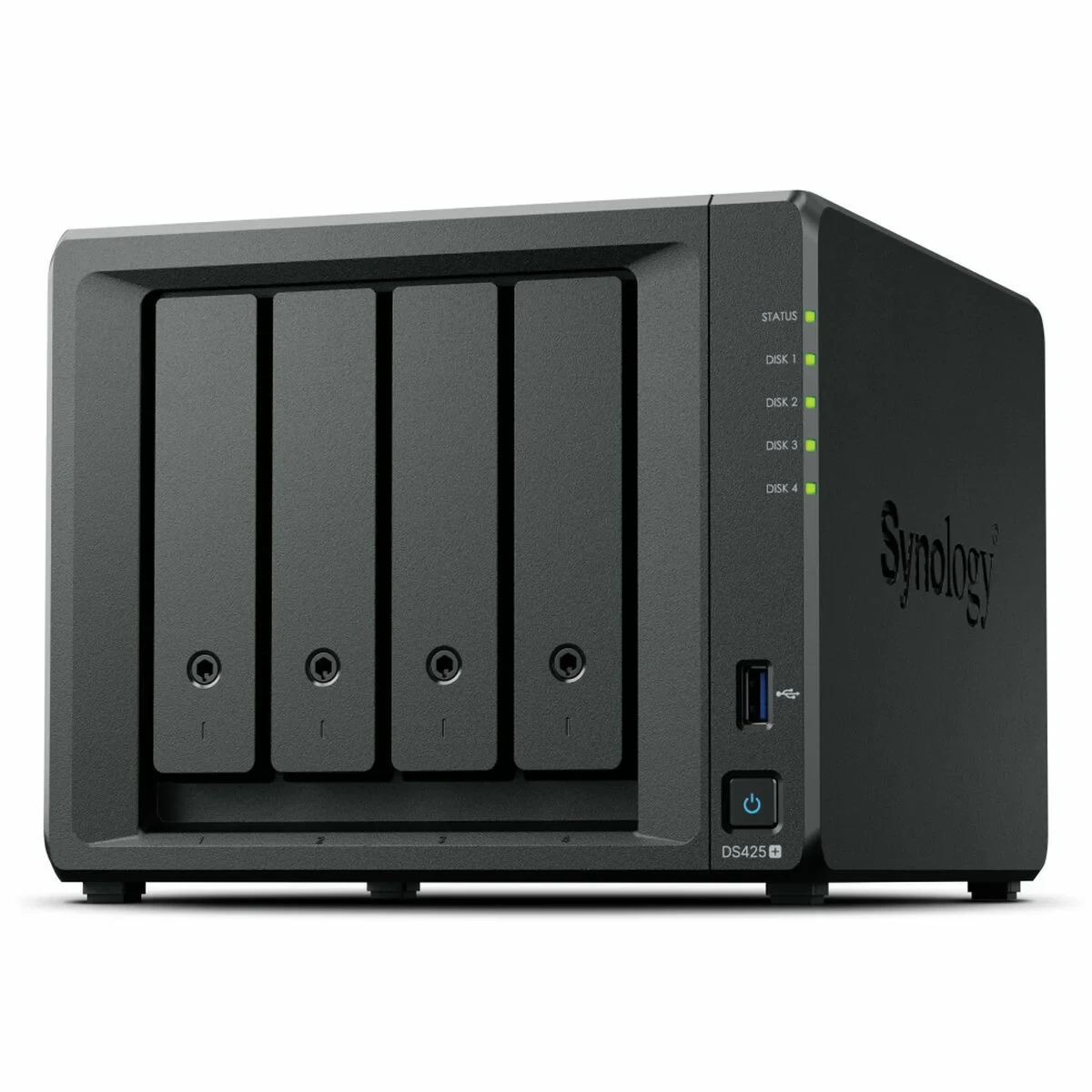 Almacenamiento en Red NAS Synology DS425+ Negro Intel Celeron J4125
