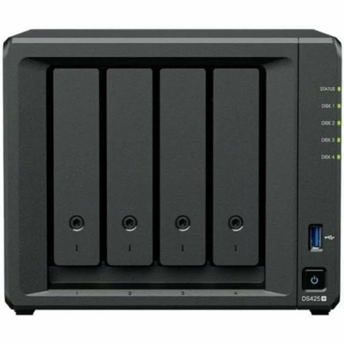 Almacenamiento en Red NAS Synology DS425+ Negro Intel Celeron J4125