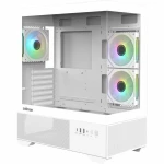 Caja Semitorre ATX Zalman CHRONIX WHITE Blanco