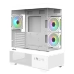 Caja Semitorre ATX Zalman CHRONIX WHITE Blanco