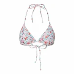 Sujetador Pieces Pcbaomi Triangle Blanco Bikini