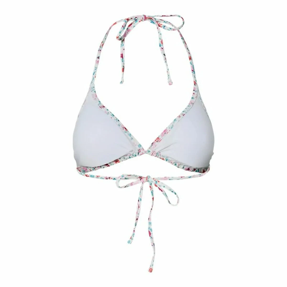 Sujetador Pieces Pcbaomi Triangle Blanco Bikini