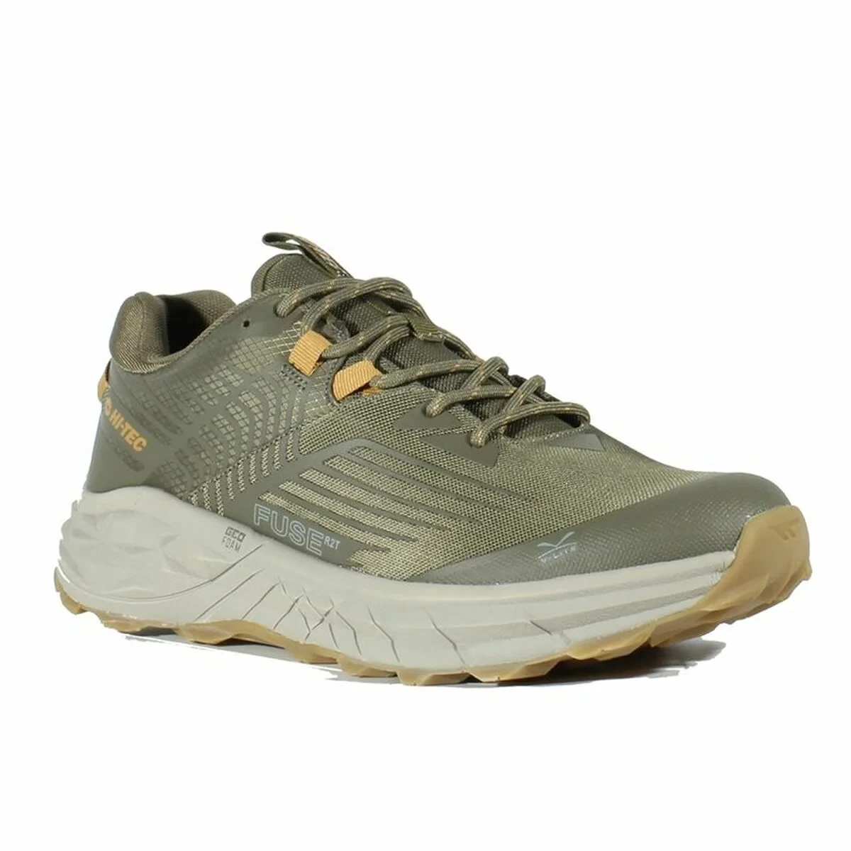 Zapatillas de Hombre para Caminar Hi-Tec Fuse Trail Low Oliva
