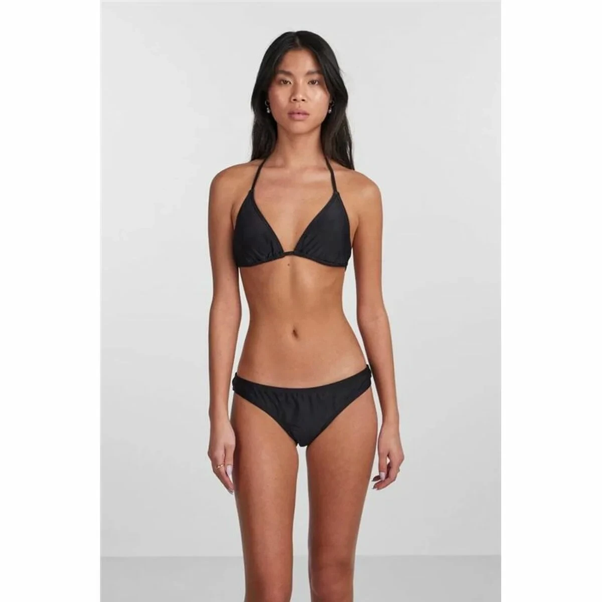 Braguita Pieces Pcbaomi Negro Bikini