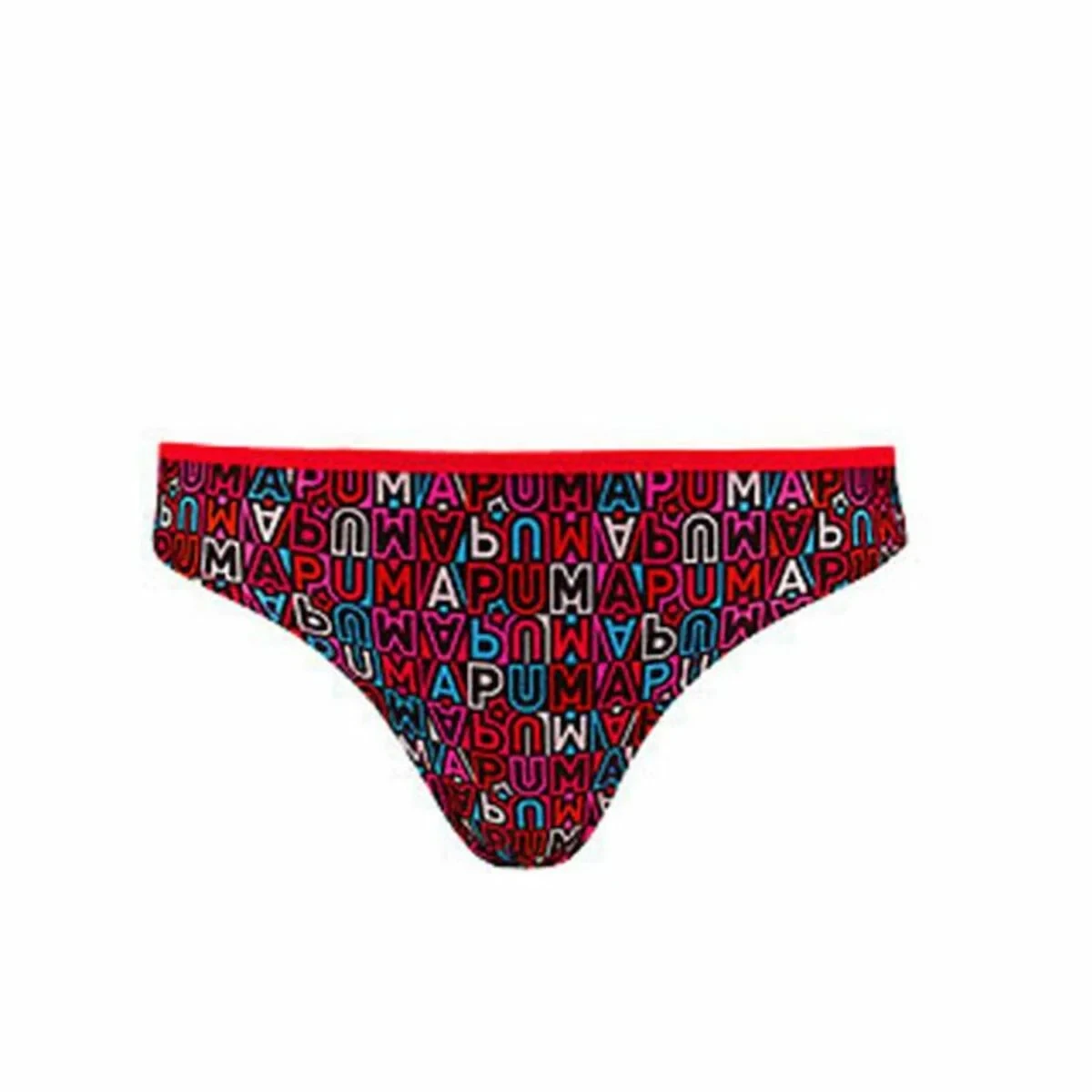 Bikini-Braga Para Niñas Puma Printed Set Rojo