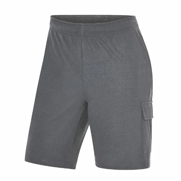 Pantalón Corto Deportivo Joluvi Aure Cargo Gris Montaña
