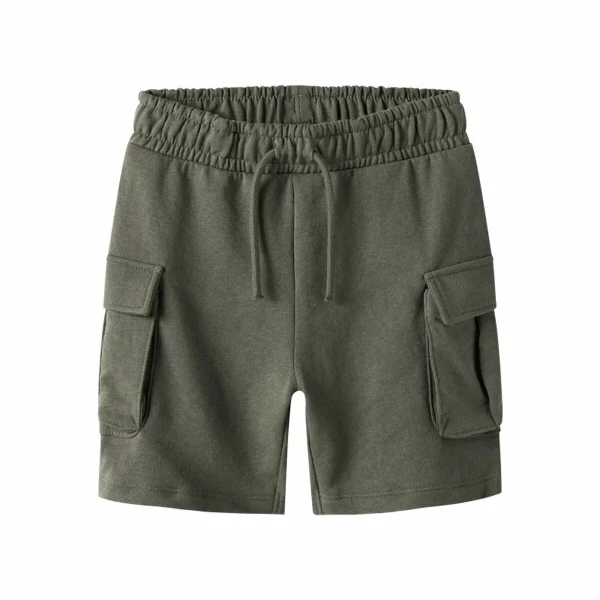 Pantalón corto Name It Nkmollie Cargo Noos Oliva Infantil Hombre