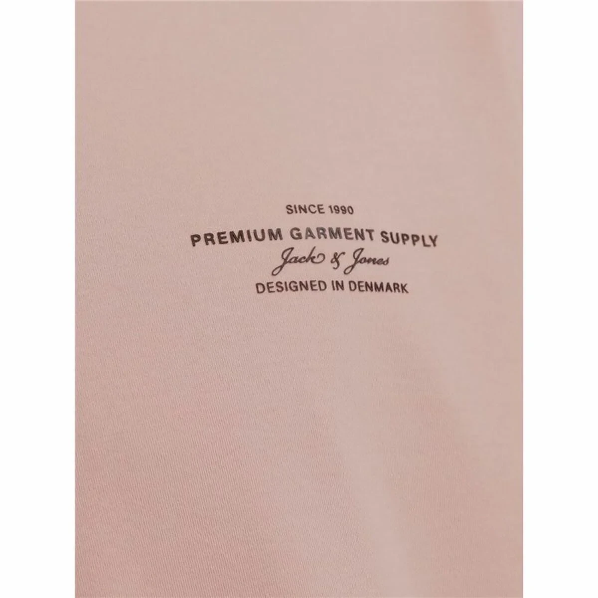 Camiseta de Manga Corta Hombre Jack & Jones Jprblachad Brandingw Neck