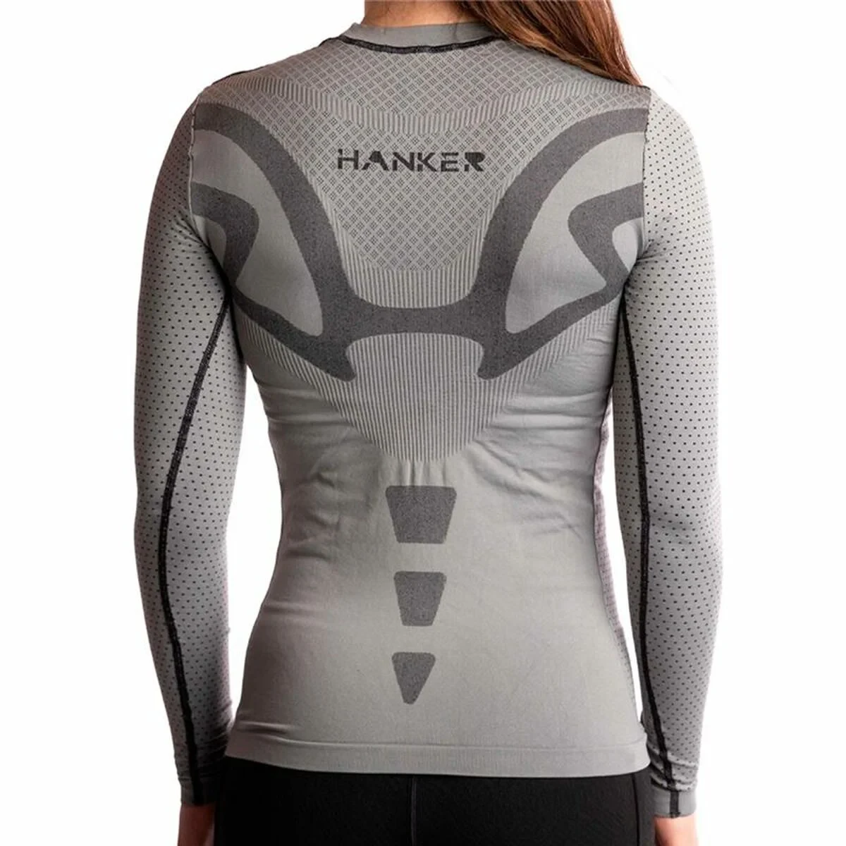 Camiseta Térmica para Hombre Hanker Dadpa Gris