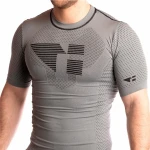 Camiseta de Manga Corta Hombre Hanker Yod Gris