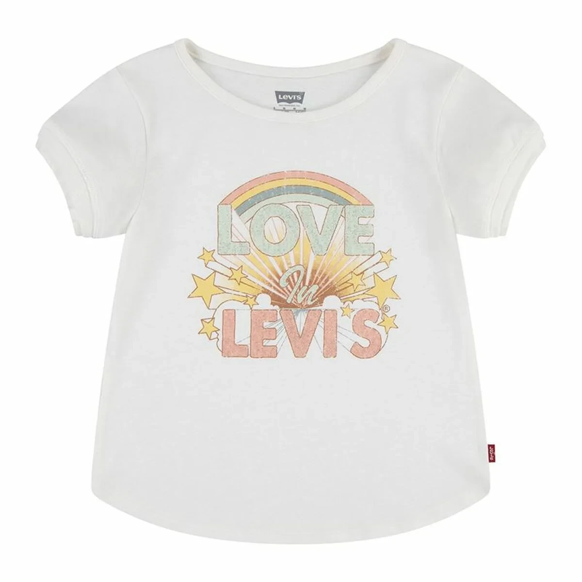 Camiseta de Manga Corta Infantil Levi's Double Cuff