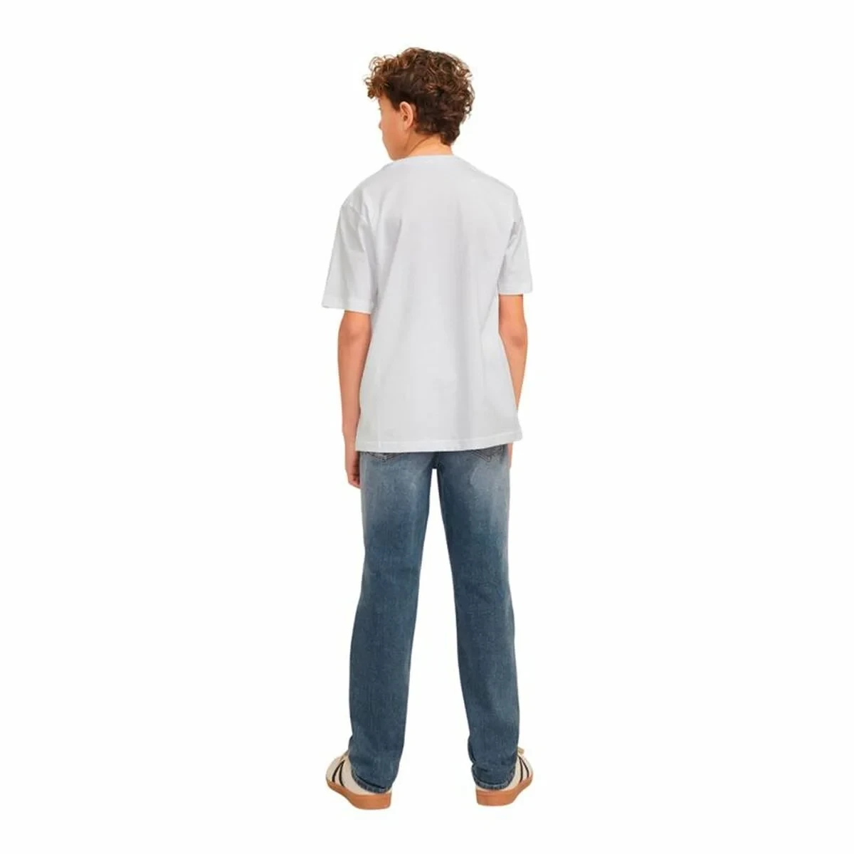 Camiseta de Manga Corta Niño Jack & Jones Joranatomy Skull Ss Crew Neck