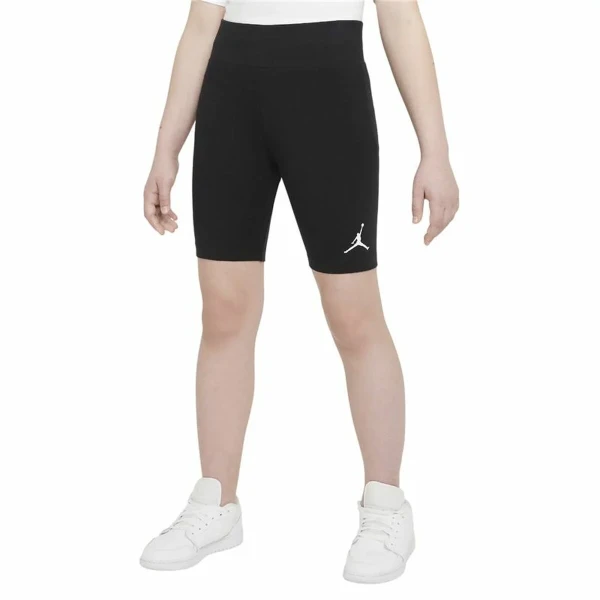 Pantalones Cortos Deportivos para Niños Jordan Essentials Bike Negro