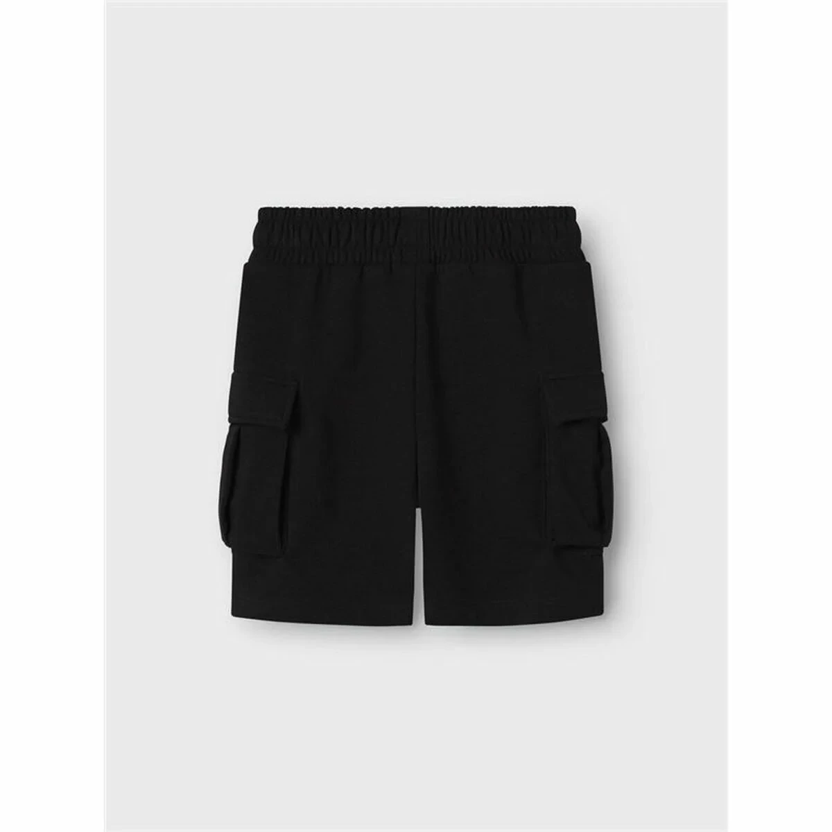Pantalón corto Name It Nkmollie Cargo Unb Noos Negro Infantil Hombre