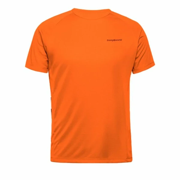 Camiseta de Manga Corta Hombre Trangoworld Couvet Naranja