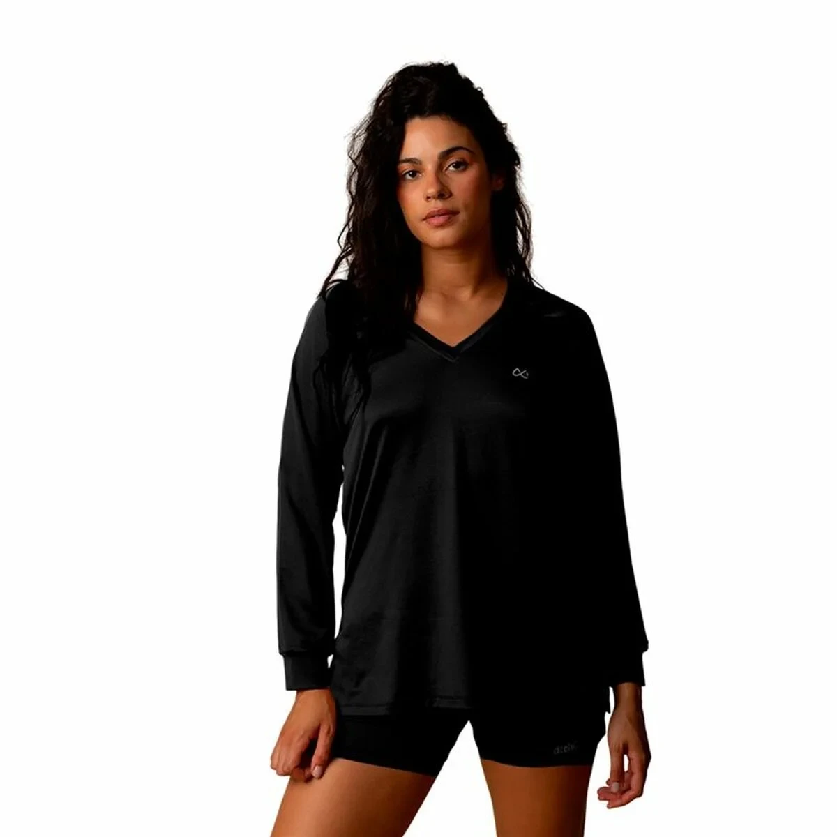 Mallas Deportivas de Mujer Ditchil Sweetie Negro Fitness