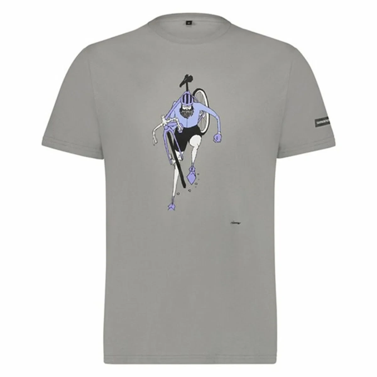 Camiseta de Manga Corta Hombre Shimano Sentiero Ltd Gris oscuro