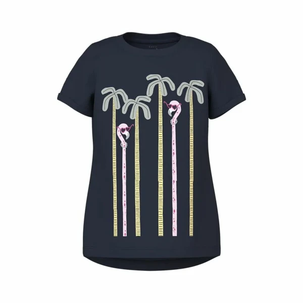 Camiseta de Manga Corta Infantil Name It Nmfvix