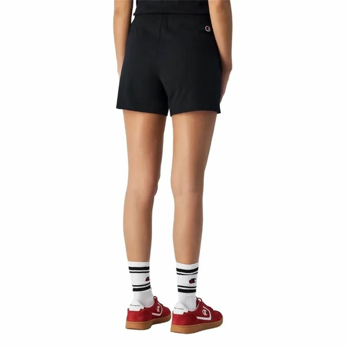 Pantalones Cortos Deportivos para Mujer Champion Negro