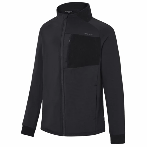 Sudadera sin Capucha Unisex Joluvi Burney  Negro