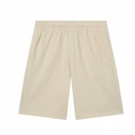 Pantalones Cortos de Hombre Champion Long Blanco Natural