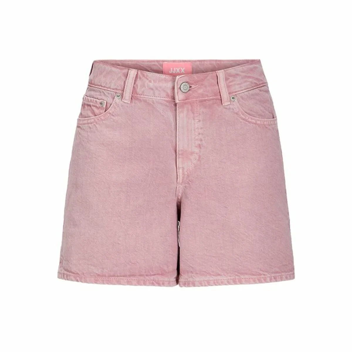 Pantalón corto Jack & Jones Jxlaura Short Mw Rosa