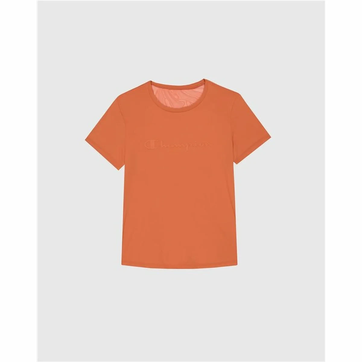 Camiseta de Manga Corta Mujer Champion SS Naranja