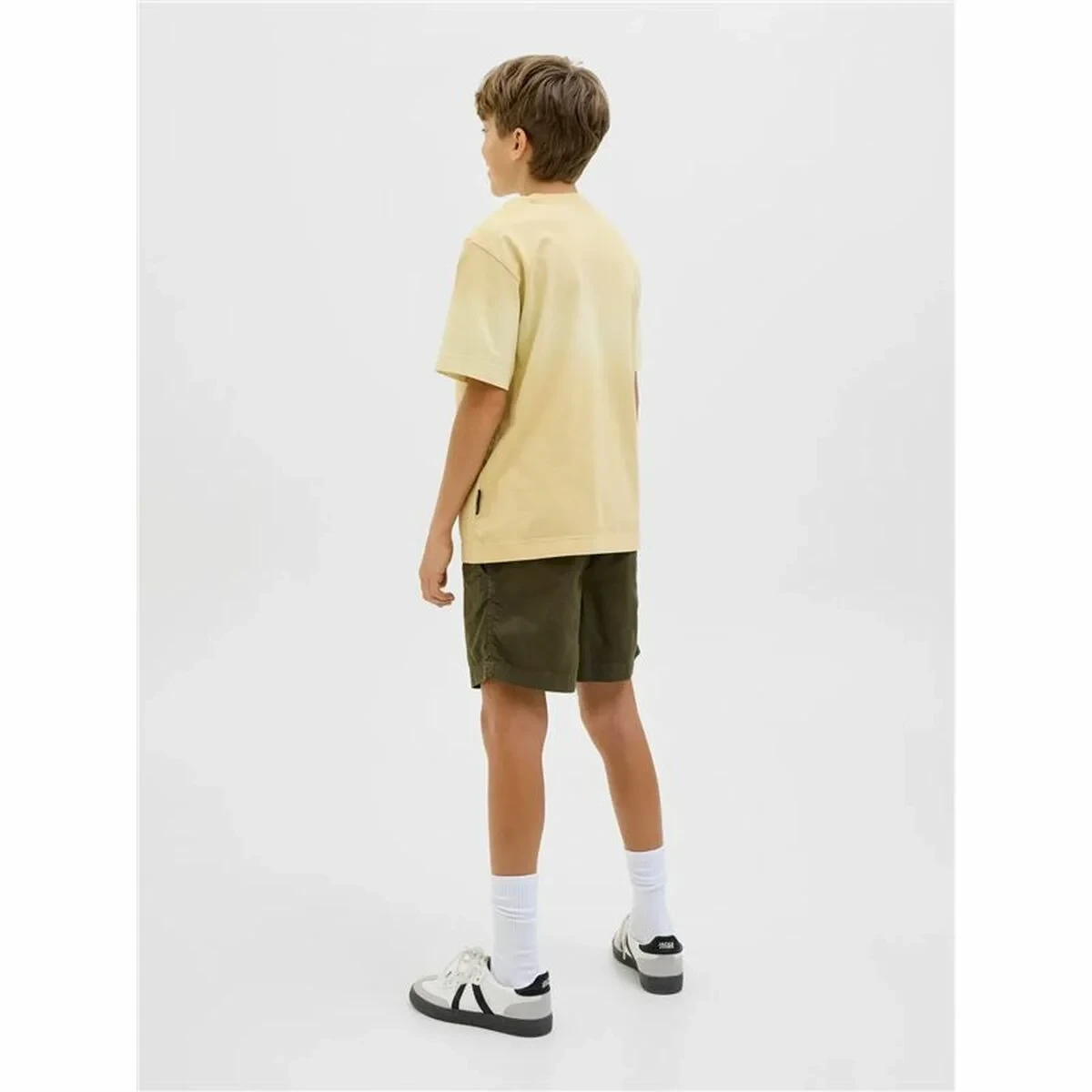 Pantalón corto Jack & Jones Jpstjaiden Jjcampaign Oliva Infantil Unisex