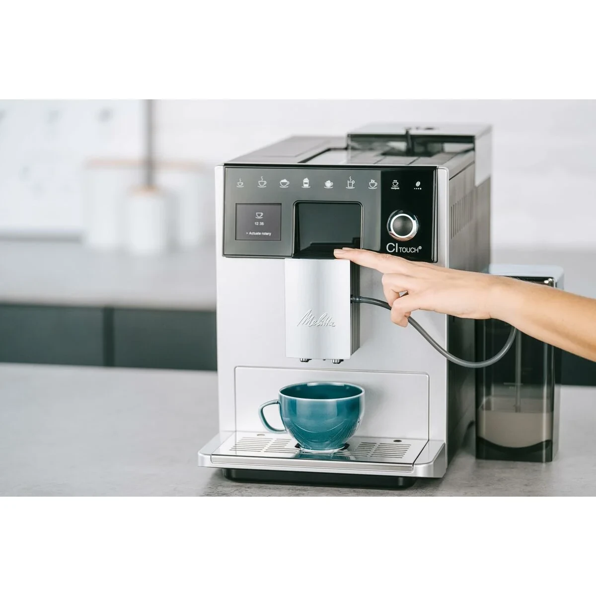 Cafetera Superautomática Melitta F630-111 Gris 1450 W 15 bar 1,8 L