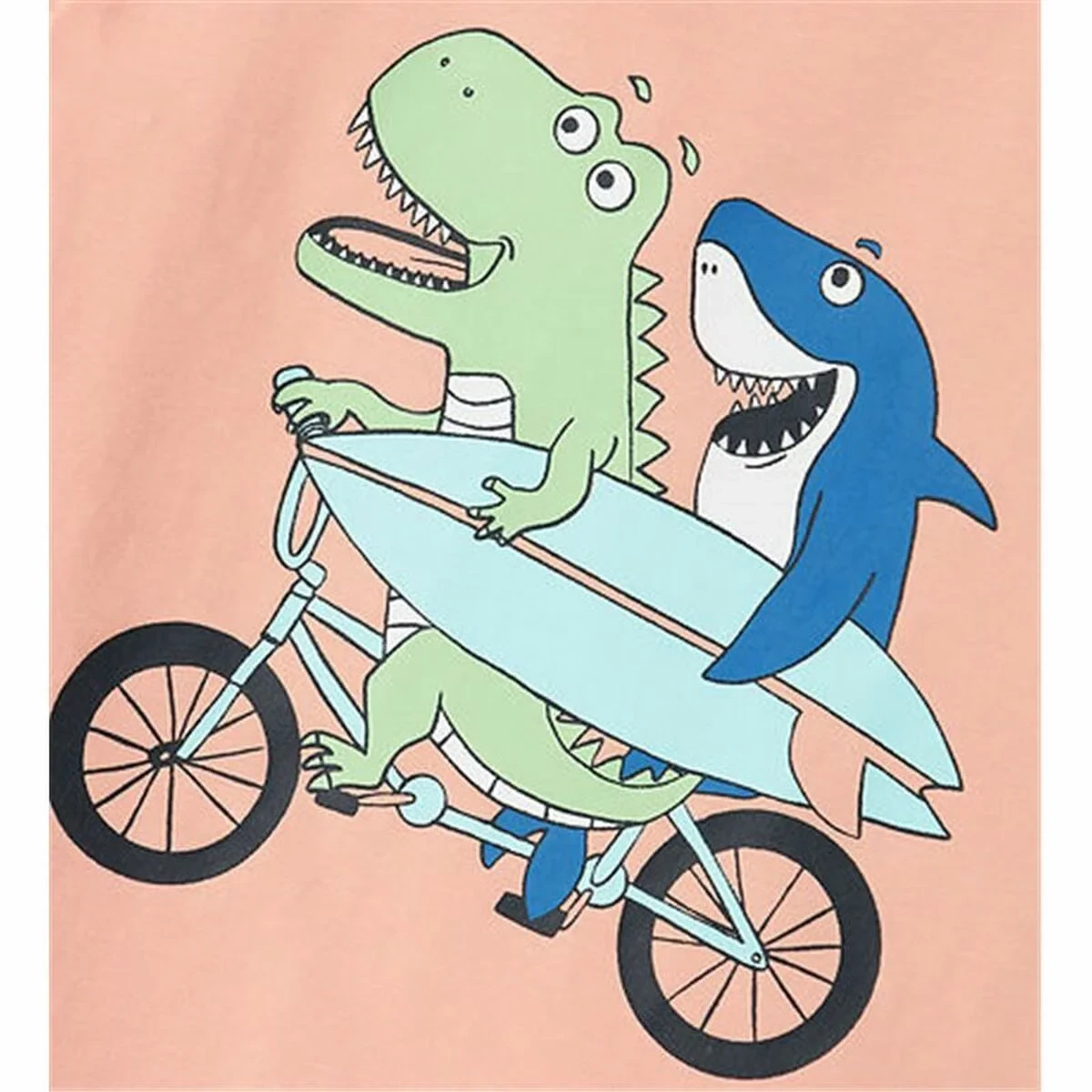 Camiseta de Manga Corta Infantil Name It Nmmvux