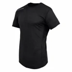 Camiseta Deportiva de Manga Corta Joluvi Athlet Negro