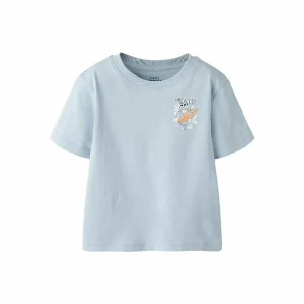 Camiseta de Manga Corta Infantil Name It Nmmvelix Nreg